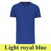Kariban Men's Bio150 V-Neck T-Shirt light royal blue